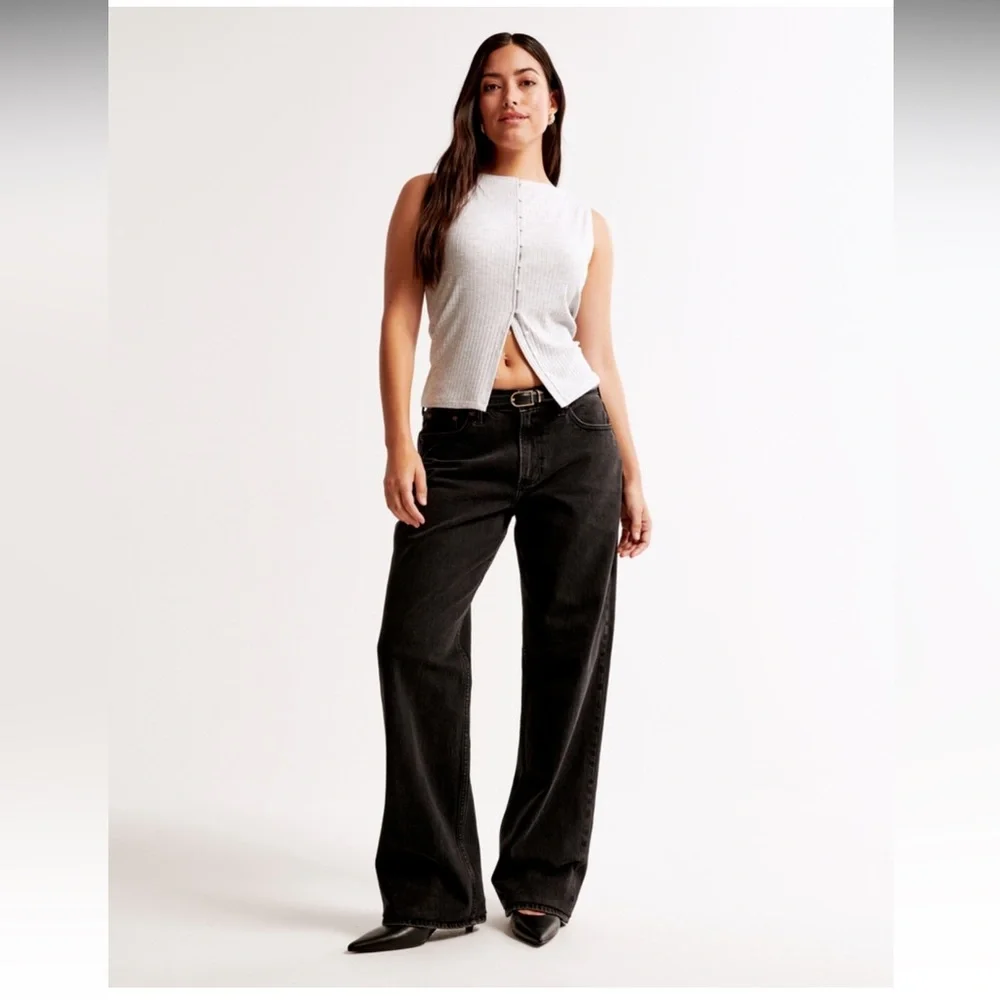 ABERCROMBIE low rise curve love - Picture 1 of 7